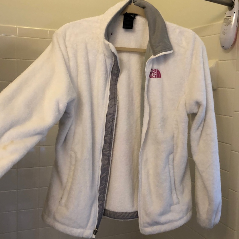 White north face medium